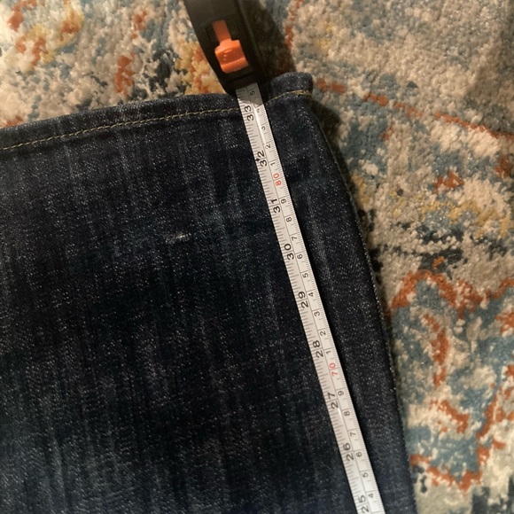 GUC True Religion Jeans size 28 flare dark wash - Picture 7 of 11